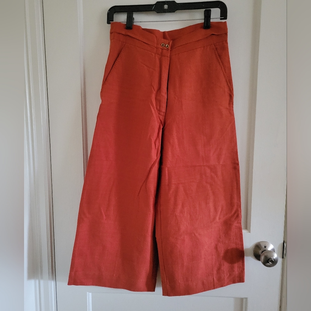 Rias Jaipur Rust Gaucho Pants